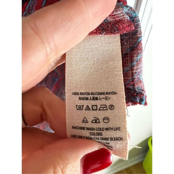 Free People Womens Blouse Tunic Size Small - Picture 2 of 4